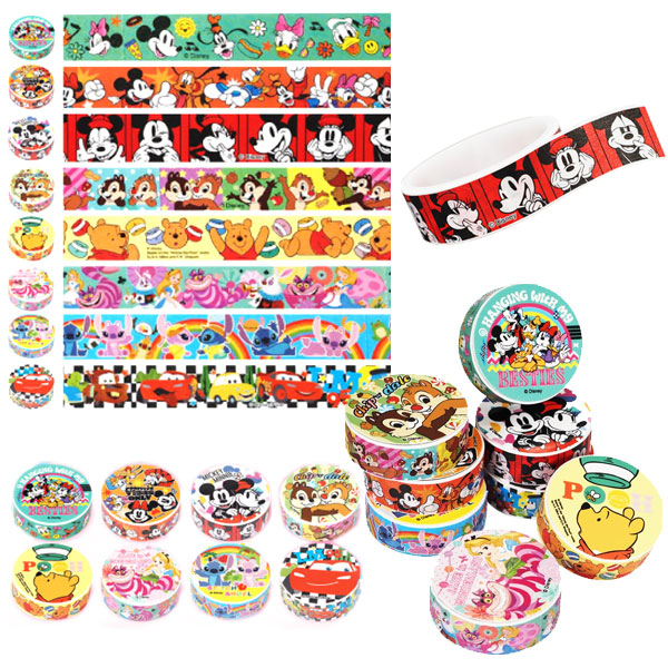 楽天市場】【24個セット】ディズニーマスキングテープ マスキング