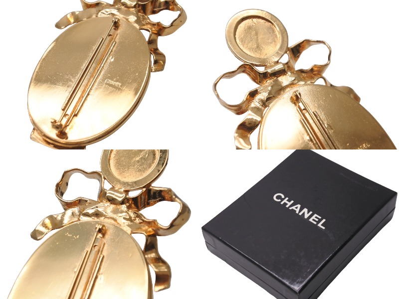 楽天市場】CHANEL シャネル ココマーク ミラー リボン ヴィンテージ