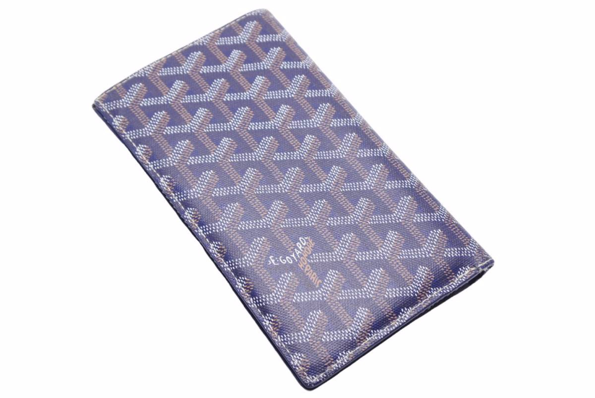 楽天市場】GOYARD ゴヤール パスポートケース カードケース ネイビー