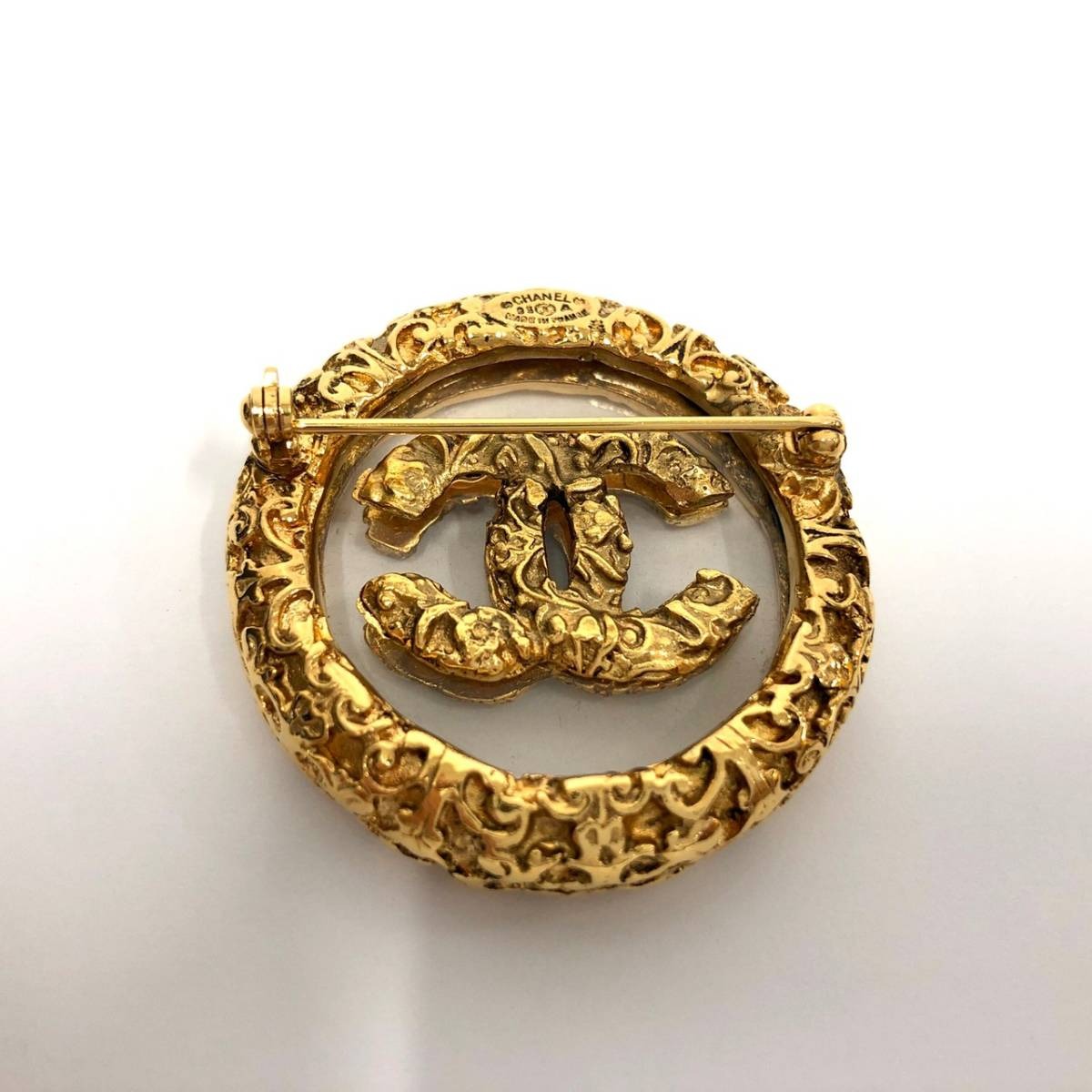 楽天市場】[USED/中古]CHANEL シャネル ブローチ ヴィンテージ ココ