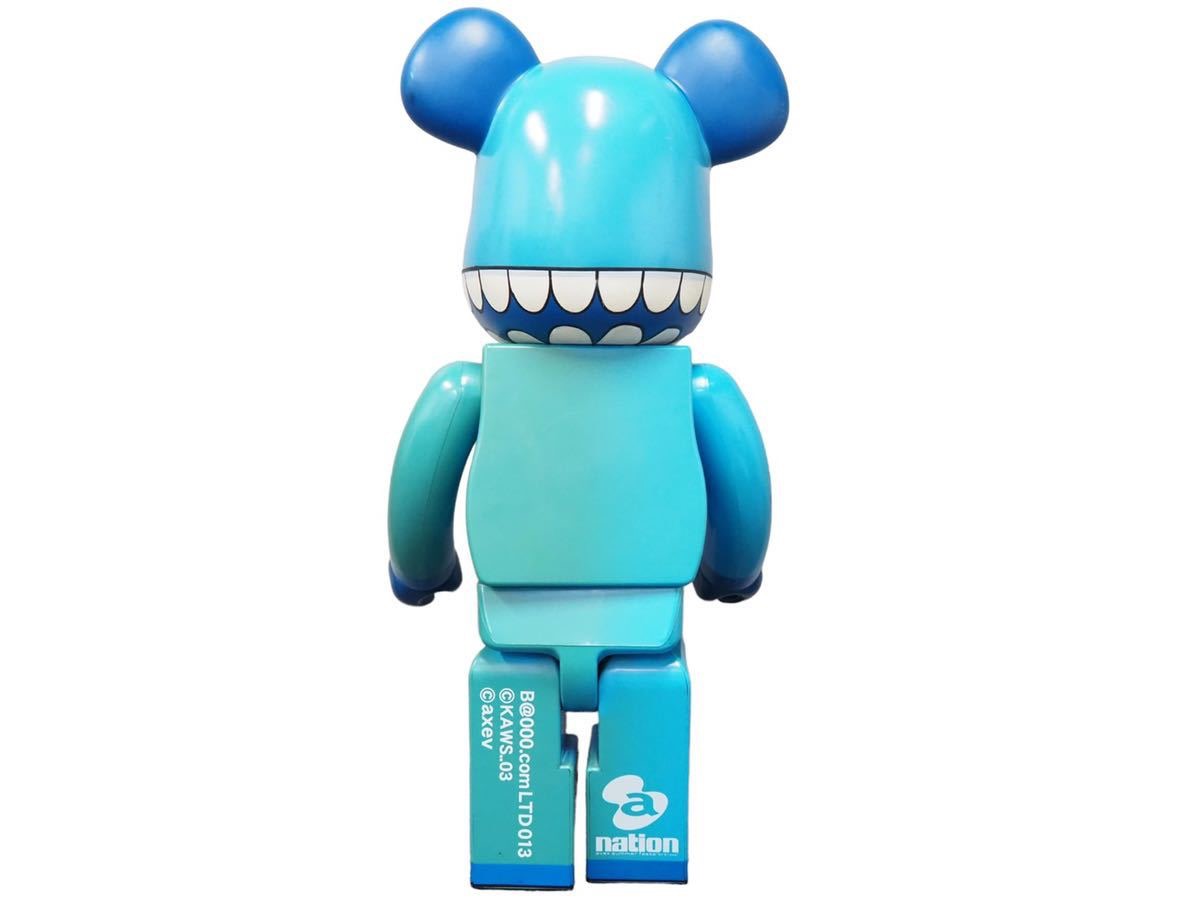 ベアブリック KAWS BE@RBRICK a-nation 人体模型セット ベアブリック