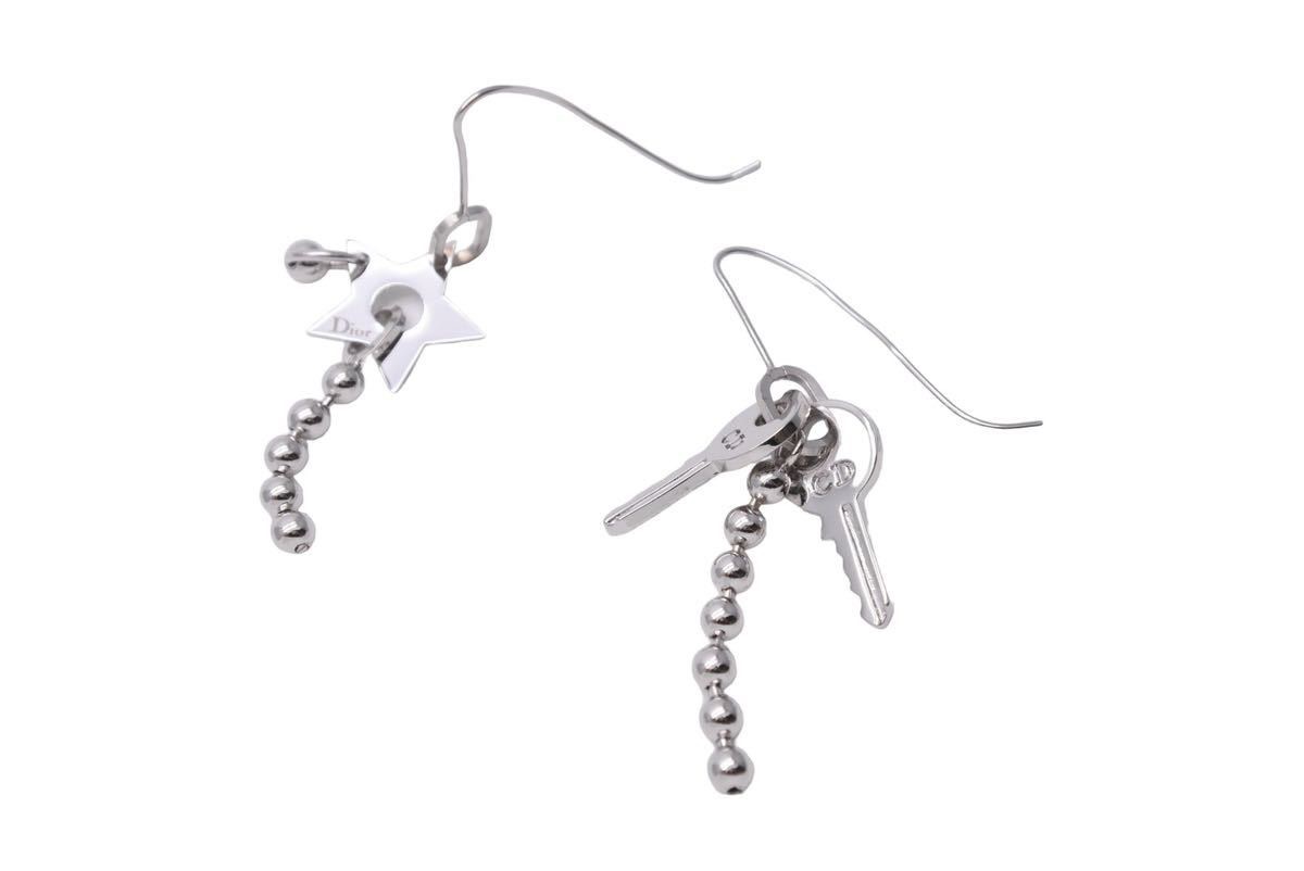 楽天市場】Christian Dior クリスチャンディオール ピアス キー スター