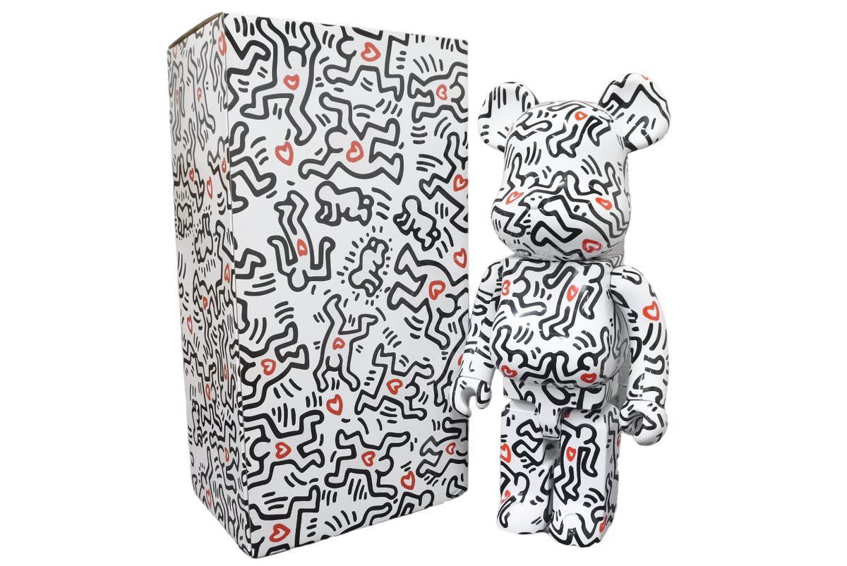 楽天市場】新品同様 BE@RBRICK KEITH HARING #8 1000％ ベアブリック