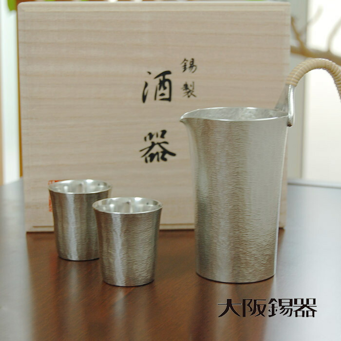 楽天市場】大阪錫器 酒器セット 風花 錫製品 錫製 大阪 錫器 ぐい呑み