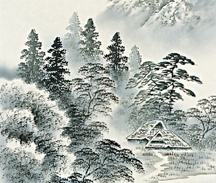 墨山水 青治 掛け軸 2025年最新】青治 掛け軸の人気アイテム - メルカリ