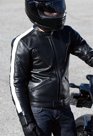 楽天市場】KADOYA カドヤ ROID [K'S LEATHER] シングルライダース