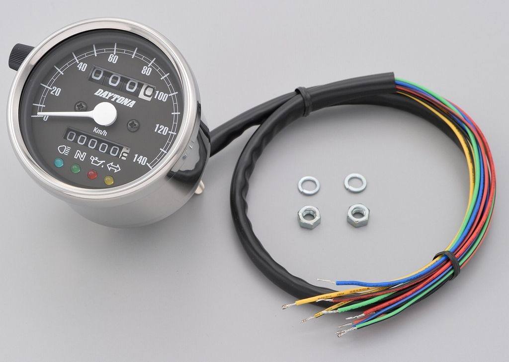 楽天市場】DAYTONA デイトナ 機械式スピードメーター インジケーター