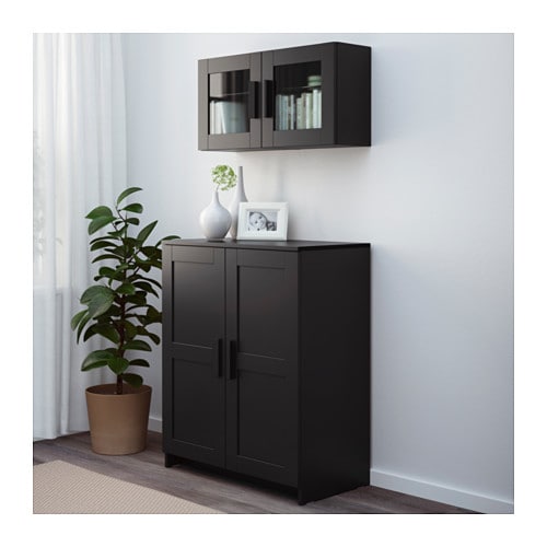 楽天市場】[IKEA/イケア/通販]BRIMNES ブリムネス キャビネット 扉付