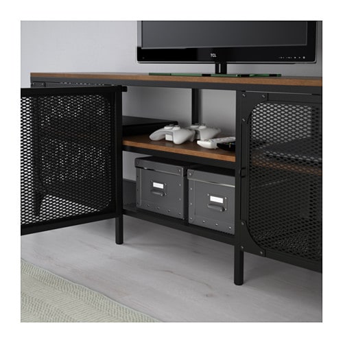 楽天市場】[IKEA/イケア/通販]FJALLBO フィエルボ テレビ台, ブラック