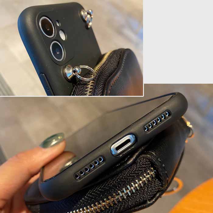 楽天市場】アイフォン17ケース ハート ポーチ付き 大容量 アイフォン15