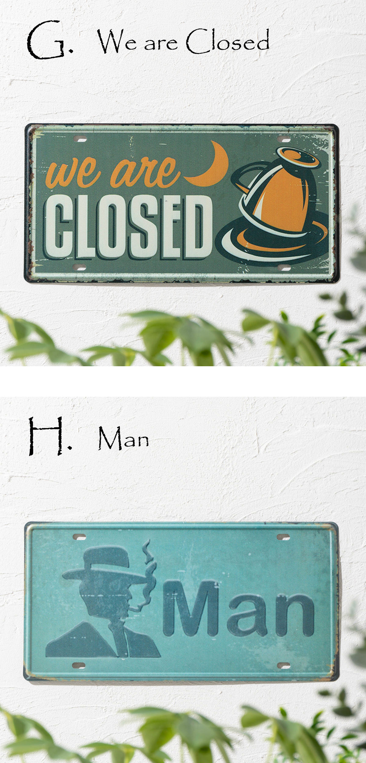 楽天市場】SALE セール アンティーク調 レトロサイン 壁掛け