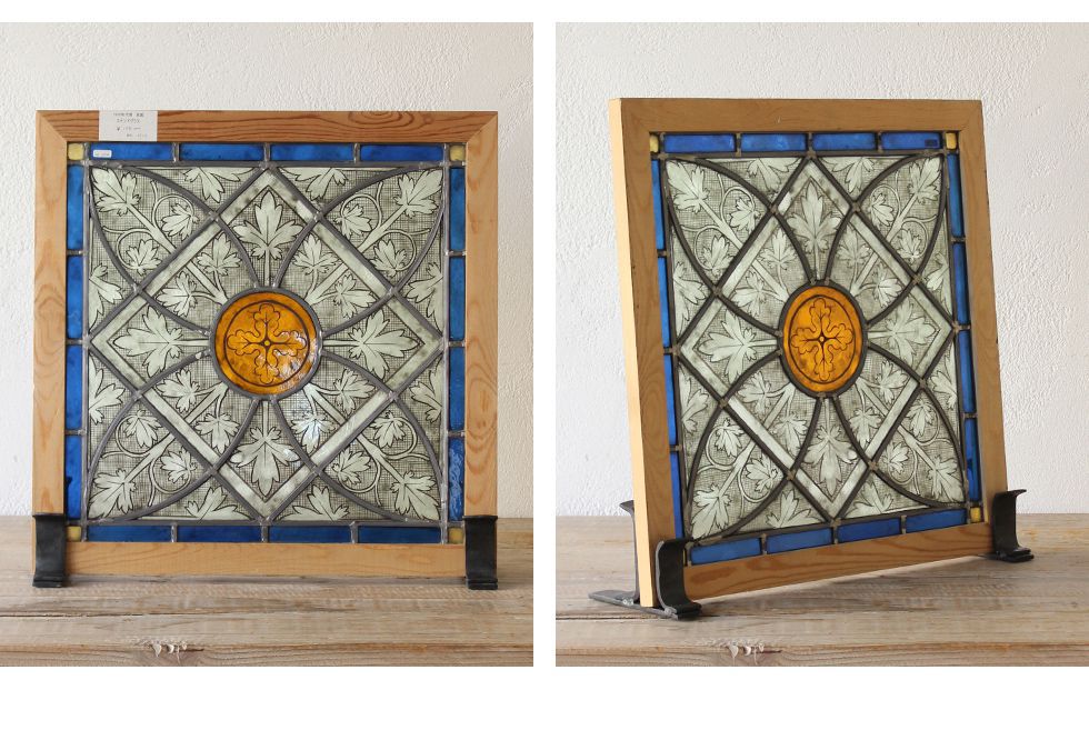 楽天市場】ステンドグラス パネル アンティーク イギリス フランス