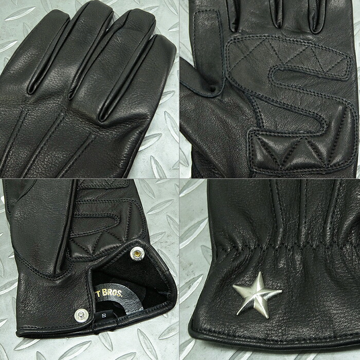 ショット ワンスター レザーグローブ アヴィレックス アルファ