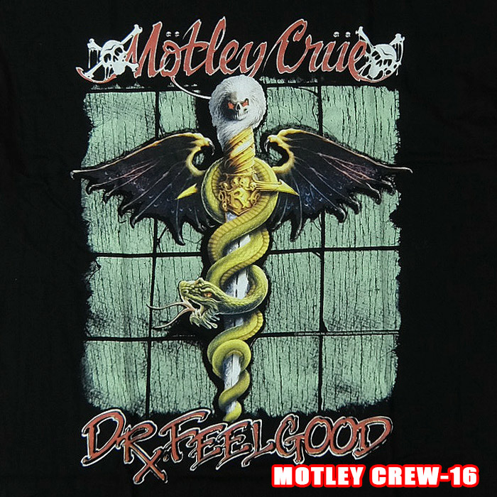 楽天市場】ROCK TEE MOTLEY CRUE-16[モトリークルー] DR.FEEL GOOD
