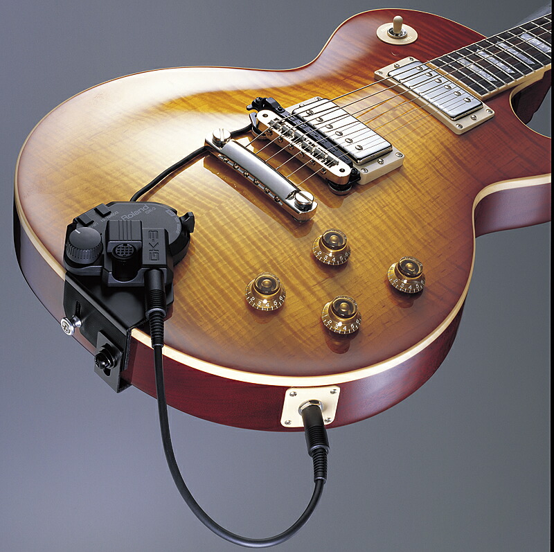 ローランドギターシンセサイザー青＋GK3ピックアップ未使用 ローランド