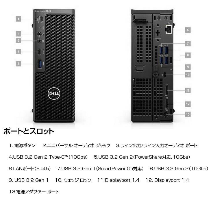 Dell 3240 AIO i7 16G SSD512GB オフィス Win11 Dell 3240 AIO i7 16G