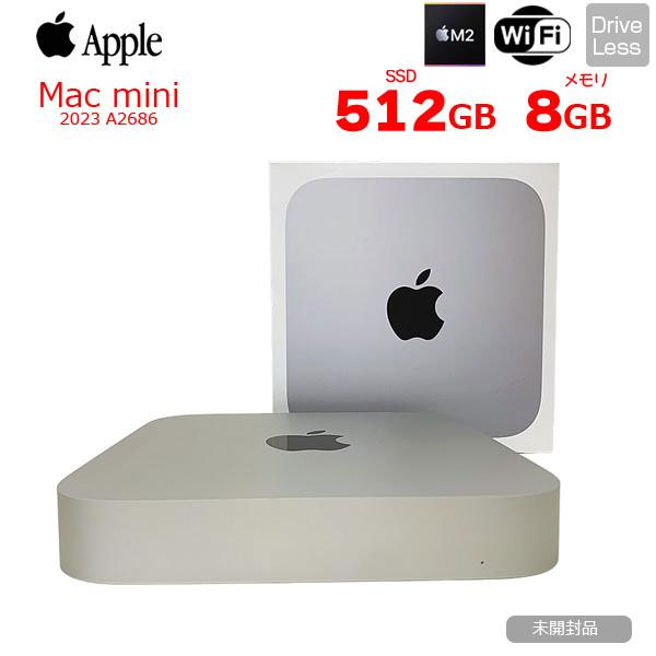 開封のみ新品・保証有】Apple Mac mini M2 8GB 512GB 開封済新品・保証有】