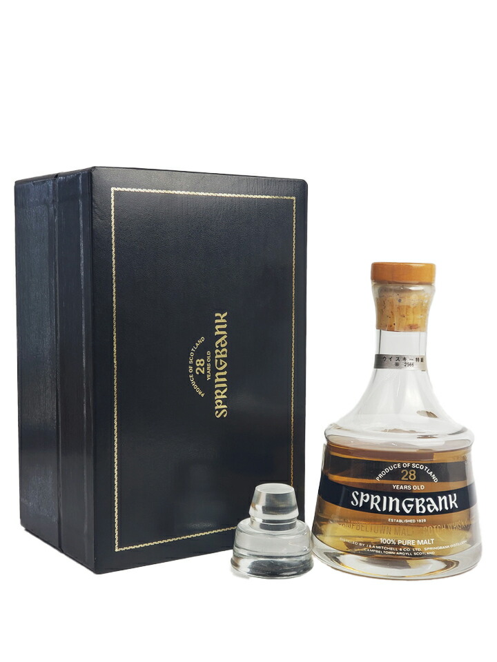 SPRINGBANK ウイスキー 特級 K 4256 古酒 【公式通販】