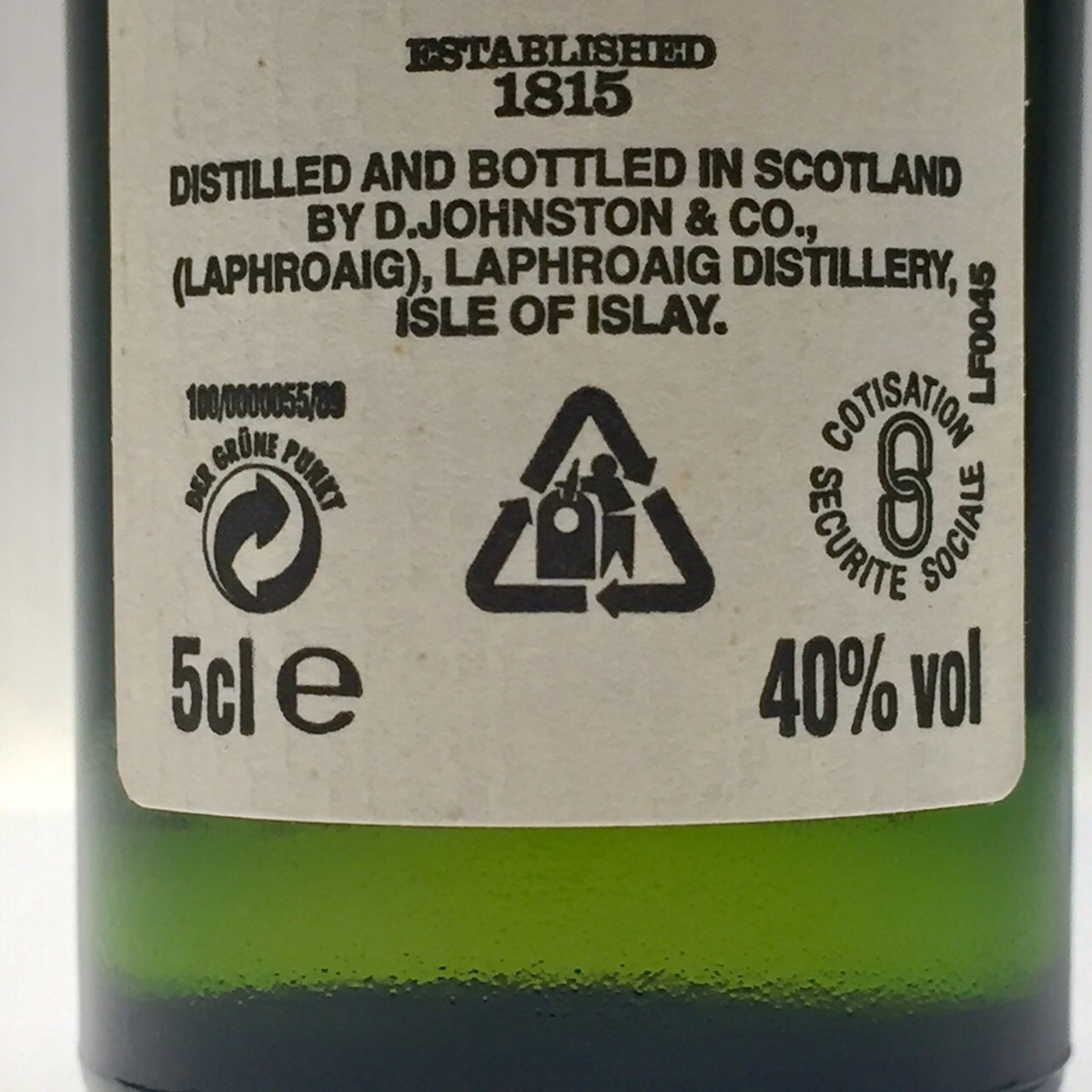 楽天市場】ラフロイグ 10年ミニボトルLAPHROAIG10Years Old5cl / 40