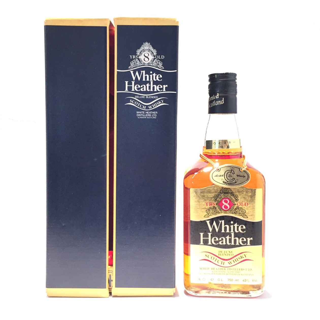 楽天市場】特級ホワイトヘザー 8年White HeatherYRS 8 OLD43°G.L. 43