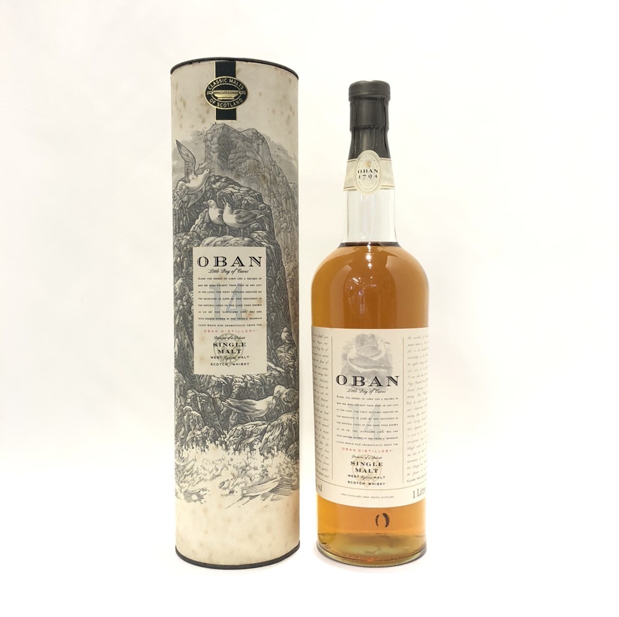 楽天市場】オーバン 14年OBAN 14years old43% / 1Litre : WHISKY SHOP