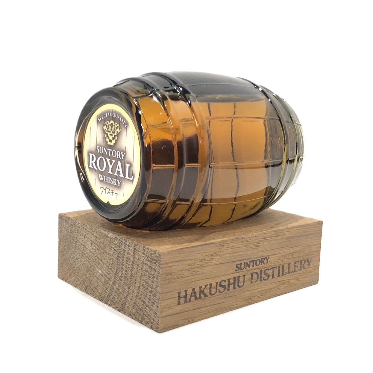 サントリー白州蒸溜所 ウィスキー樽蓋自立型 アンティーク