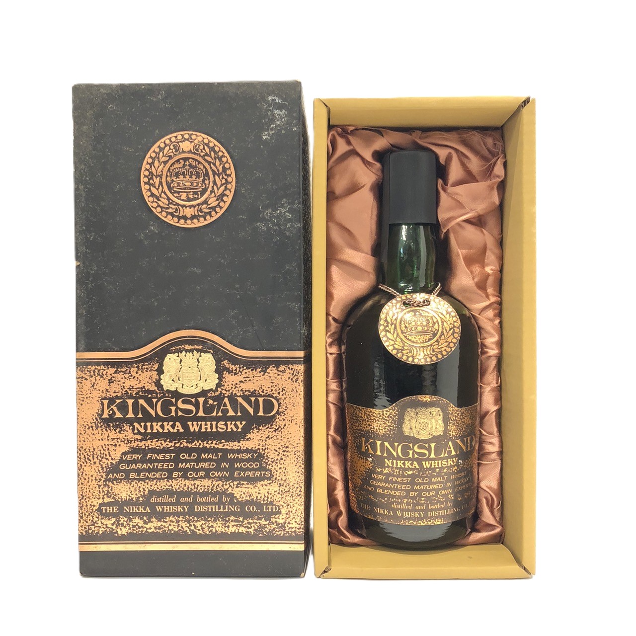 楽天市場】【箱入り】特級キングスランドニッカ ウイスキー 丸瓶
