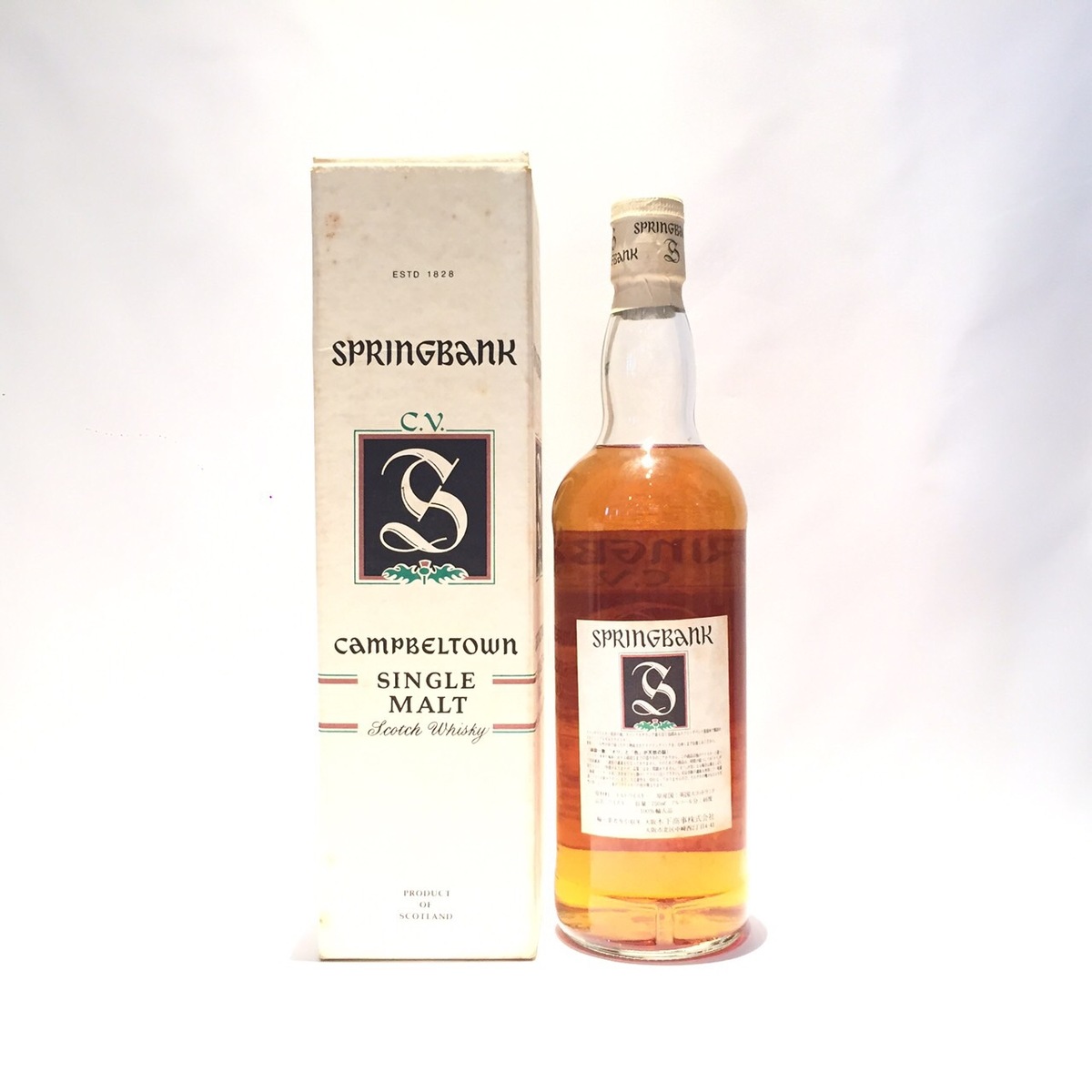 楽天市場】◇スプリングバンク C.V.46％ / 750mlSPRINGBANK C.V.46%alc