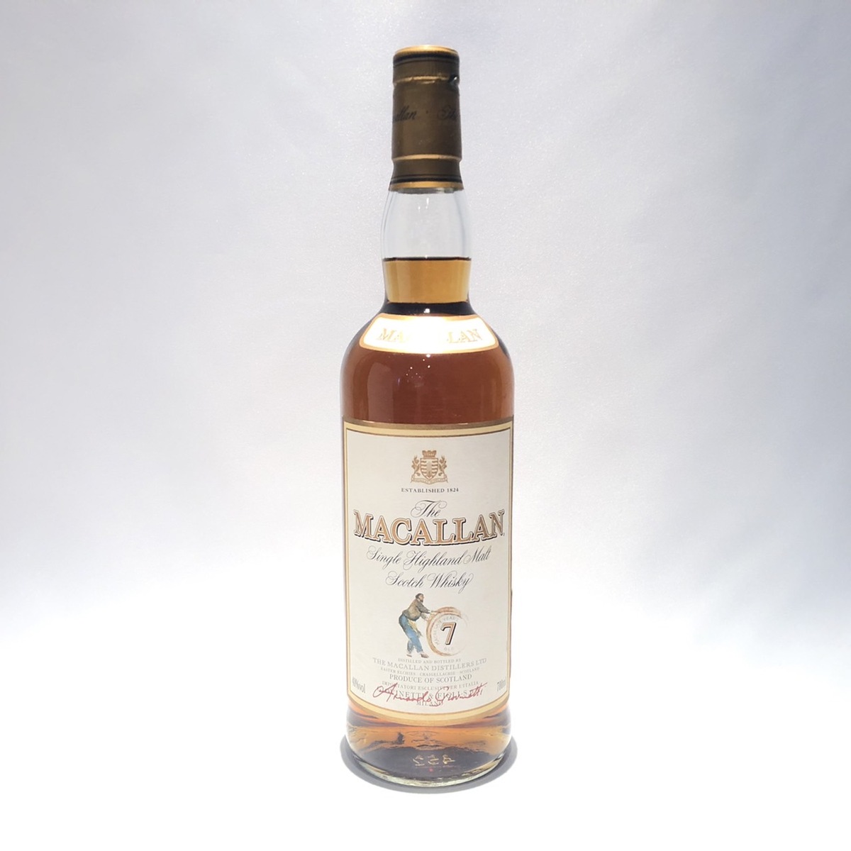 楽天市場】◇マッカラン 7年THE Macallan 7 YEARS OLD40度 / 700ml