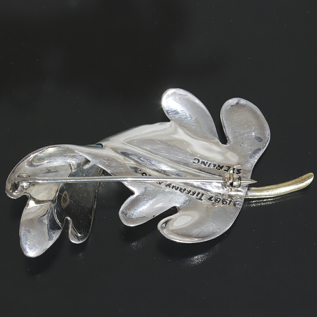 楽天市場】古いティファニー リーフモチーフ ブローチ 925 コンビ