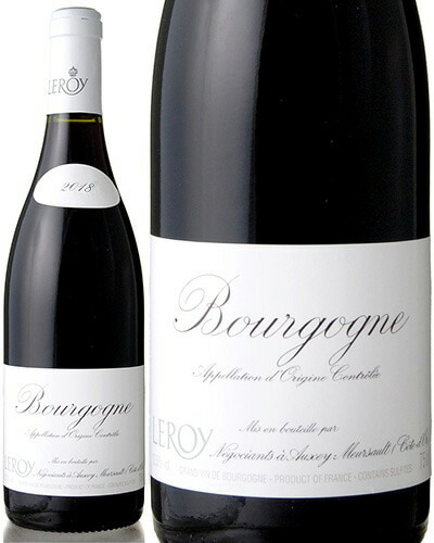 楽天市場】正規 ブルゴーニュ ルージュ [ 2018 ]メゾン ルロワ