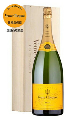 楽天市場】【超大型ボトル 豪華木箱入】ヴーヴ クリコ シャンパーニュ