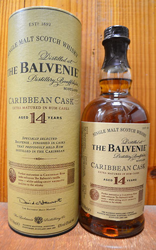 楽天市場】【正規品 箱入】ザ バルヴェニー カリビアンカスク 14年
