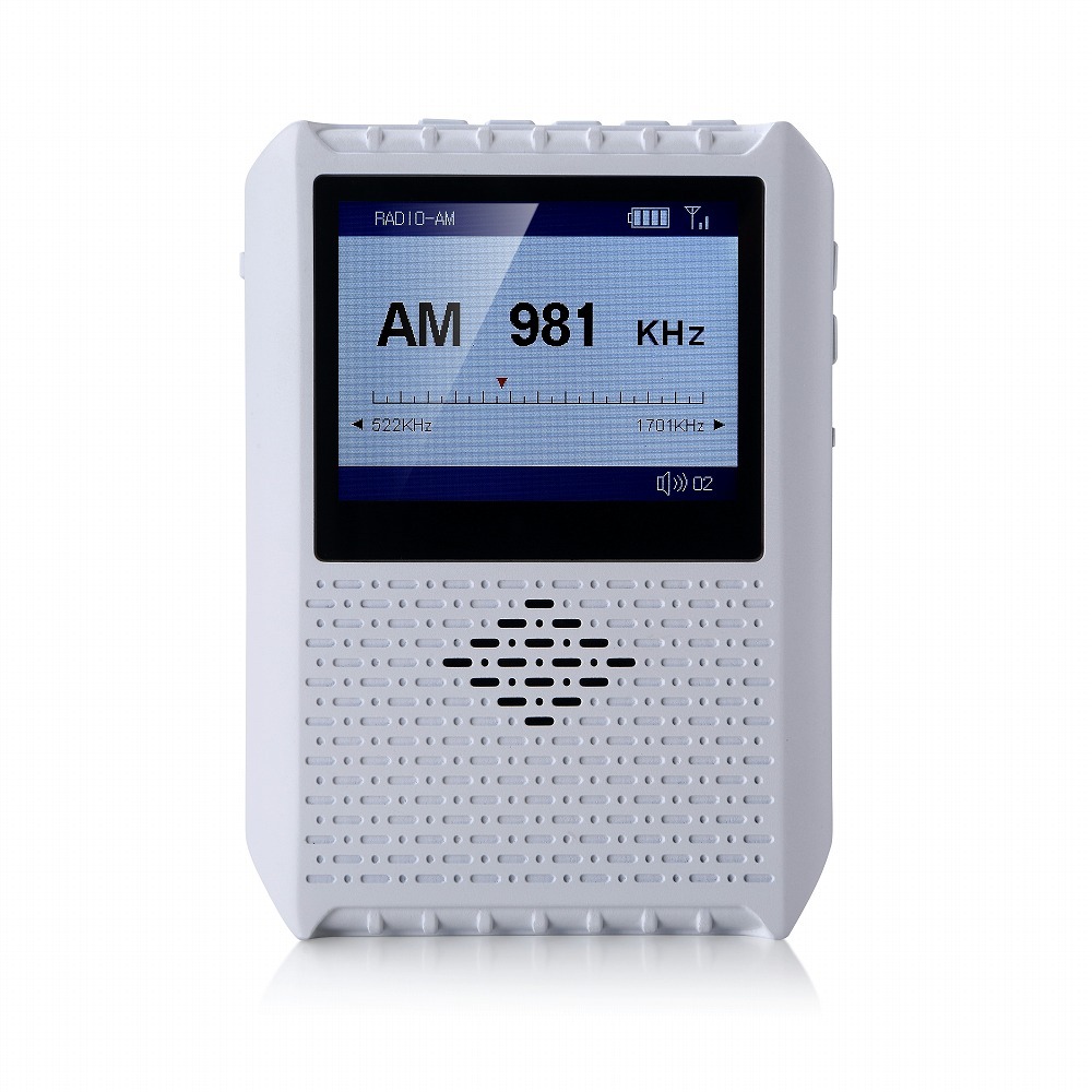 楽天市場】WINTECH ポータブルワンセグテレビ TVR-L37 ホワイト 2.8