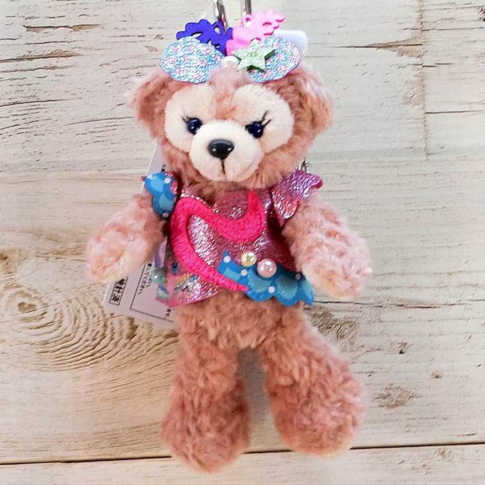 東京ディズニーシー ダッフィー シェリーメイ ぬいぐるみバッジ クリスマス