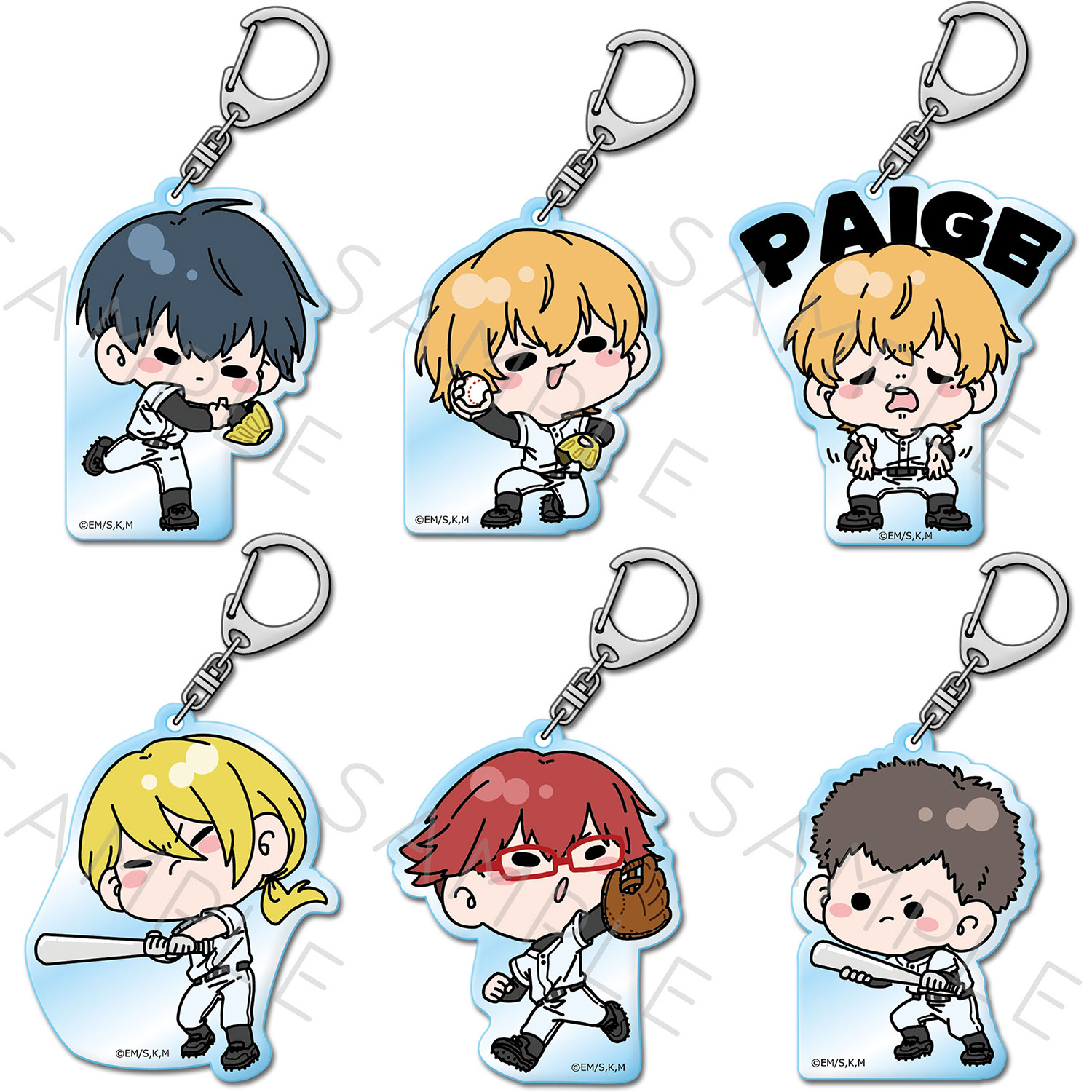 忘却バッテリー』フォトスタイルクリアキーホルダーコレクション 第1弾