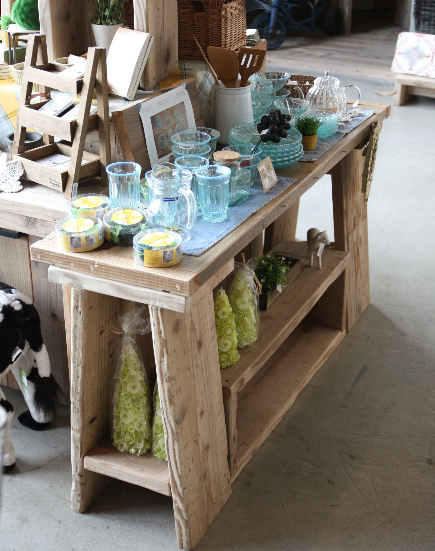 楽天市場】OLD ASHIBA（足場板古材） 踏み台(ふみだい）スツール 中棚