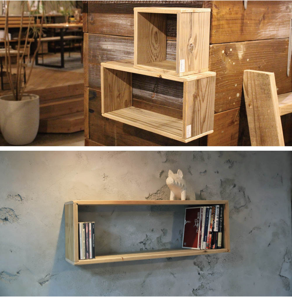 楽天市場】OLD ASHIBA（杉古材） ライトラック 【送料無料/3サイズ