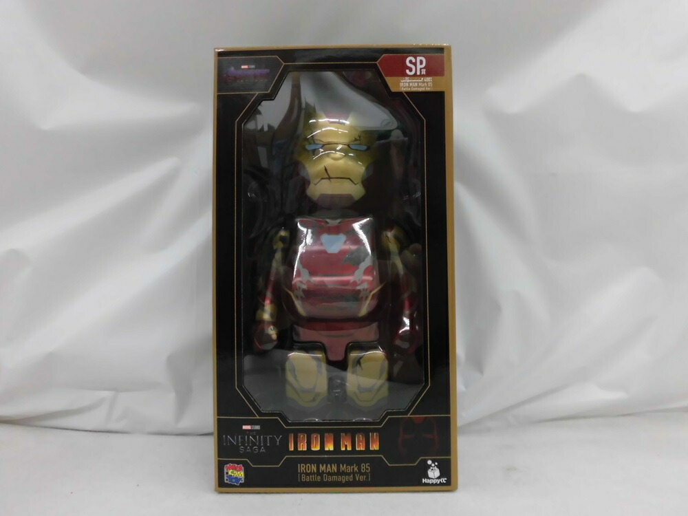 販売済み アイアンマン 400% ハッピーくじ SP賞 ベアブリック 未開封