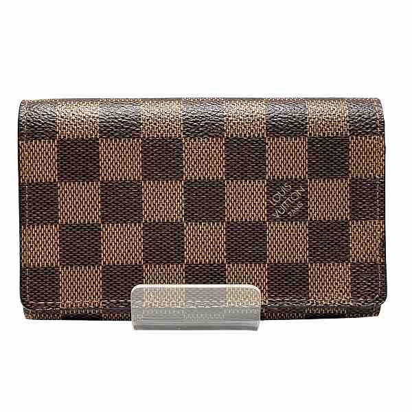 ルイヴィトン 二つ折り財布 ポルトフォイユ トレゾール N61736 ダミエ