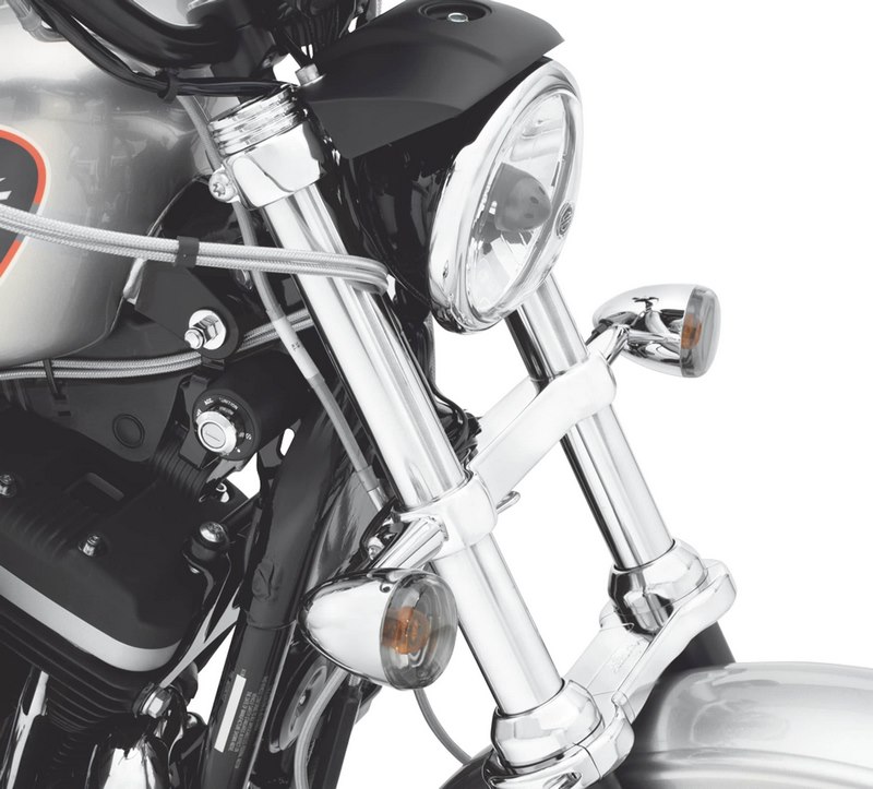 楽天市場】ハーレーダビッドソン フロントウインカー 移設キット 88年