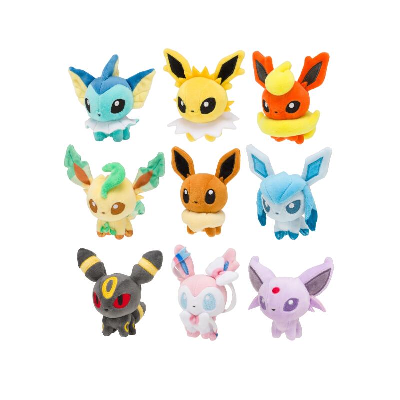 ポケモンドールズ ブイズ ぬいぐるみ キーホルダー 全9種 セット