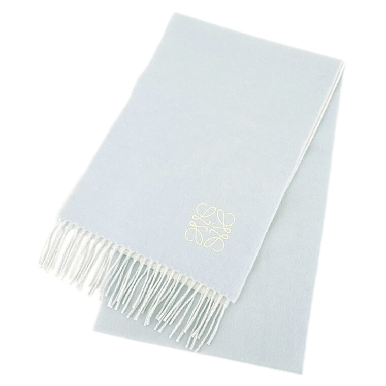 楽天市場】ロエベ LOEWE レディース マフラー F810250X01 LIGHT BLUE