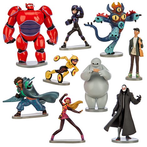 楽天市場】Disney Big Hero 6 Figure set ベイマックス 9点 フィギュア