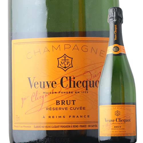楽天市場】ブリュット レゼルヴ・キュヴェ ヴーヴ・クリコ NV フランス