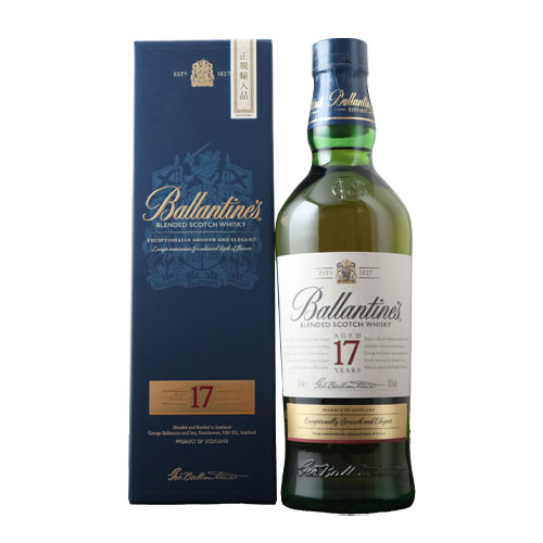 楽天市場】【お一人様1本限定】バランタイン 17年 40度（化粧箱付き