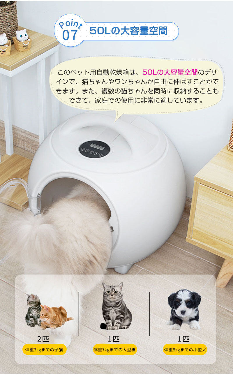 ペットドライルーム ペットドライヤーボックス ドライルーム 自動速乾