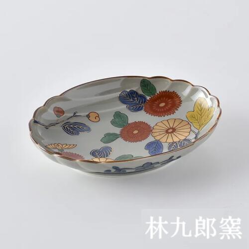 楽天市場】古伊万里（こいまり）古伊万里菊紋 楕円皿 009398535 : 夢陶房
