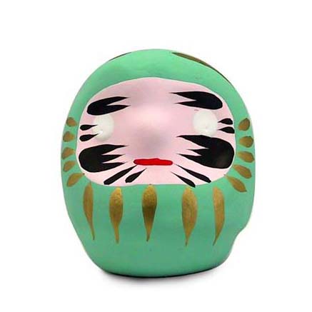 楽天市場】風水ミニだるま・緑【だるま・ダルマ・達磨】【商売繁盛