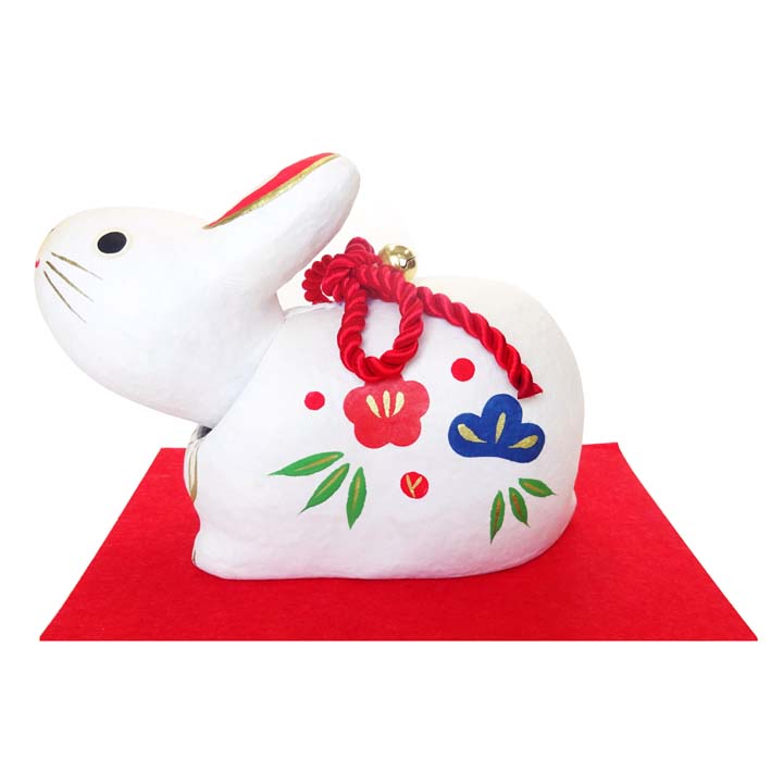 楽天市場】首振り 幸福卯 4号【干支の置物】【干支 うさぎ】【うさぎ